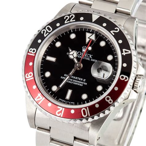 rolex gmt-master ii 16710 red &|rolex pilot model 16710.